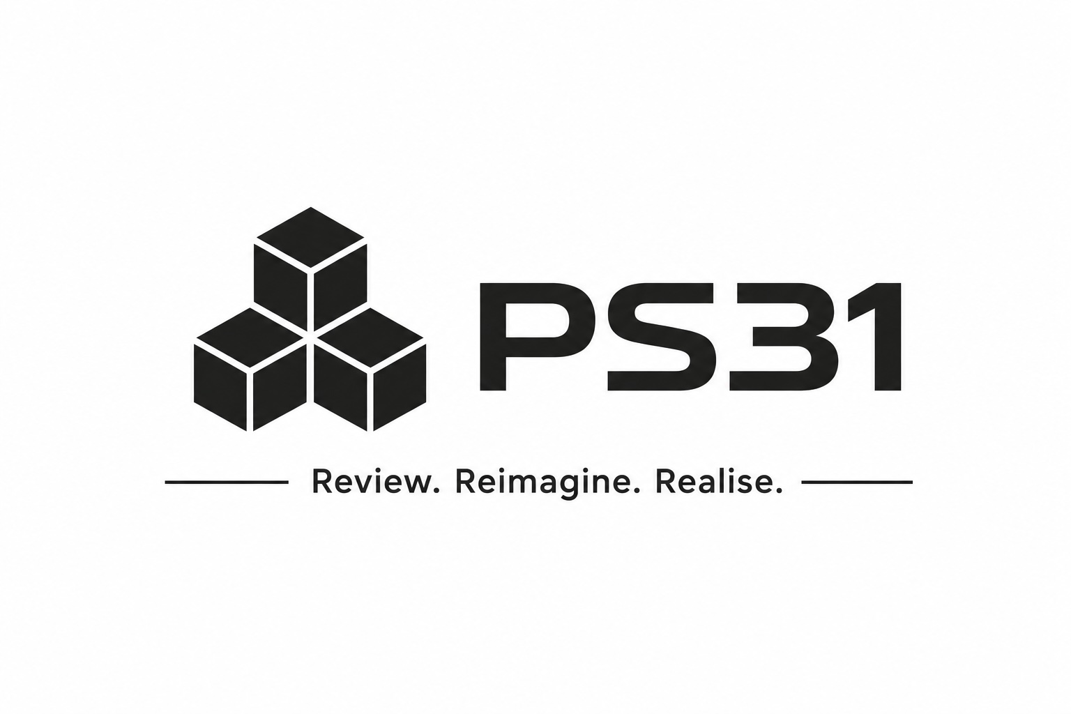 PS31 Review Reimagine Realise logo